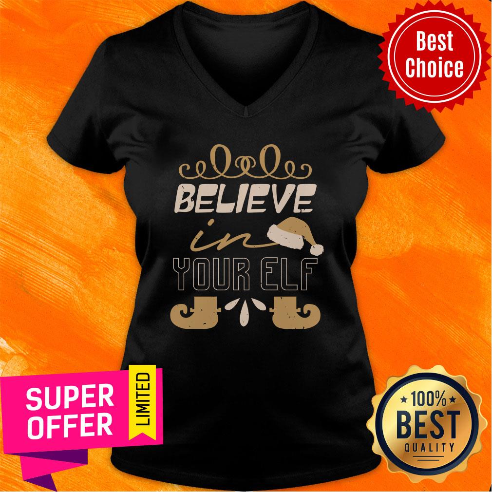 Believe In Your Elf Christmas Shirt - Image 2