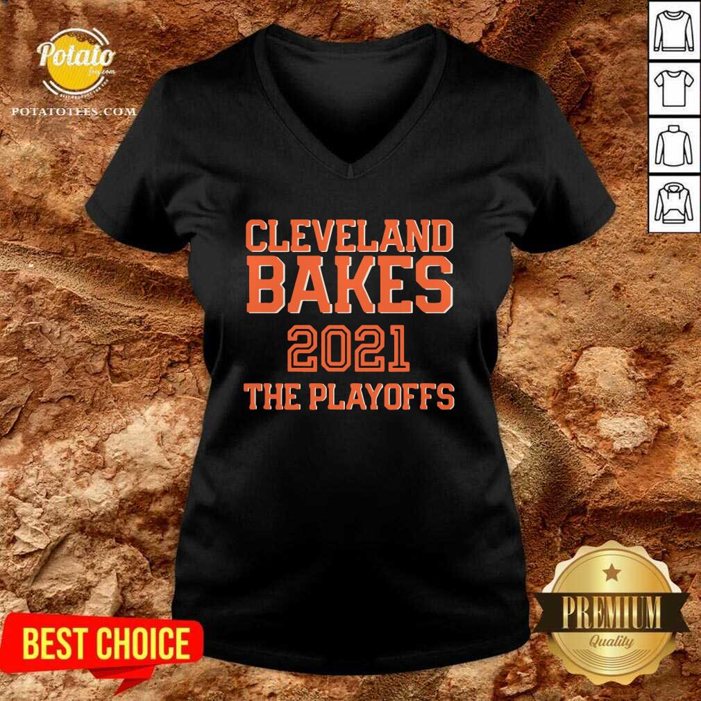Nice Cleveland Bakes The Playoffs 2021 Football Shirt - Image 2