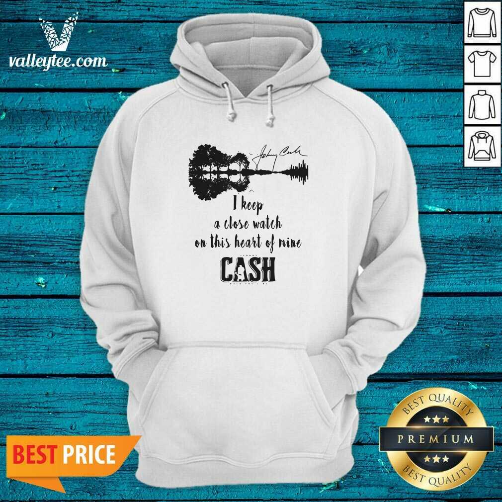 Top Johnny Cash I Keep A Close Watch On This Heart Of Mine Cash Signature Shirt - Image 2