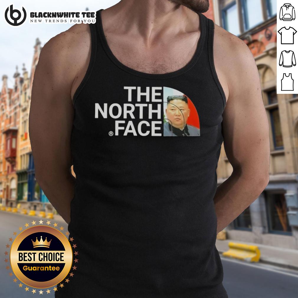 Awesome Kim Jong-Un The North Face T-Shirt - Image 4