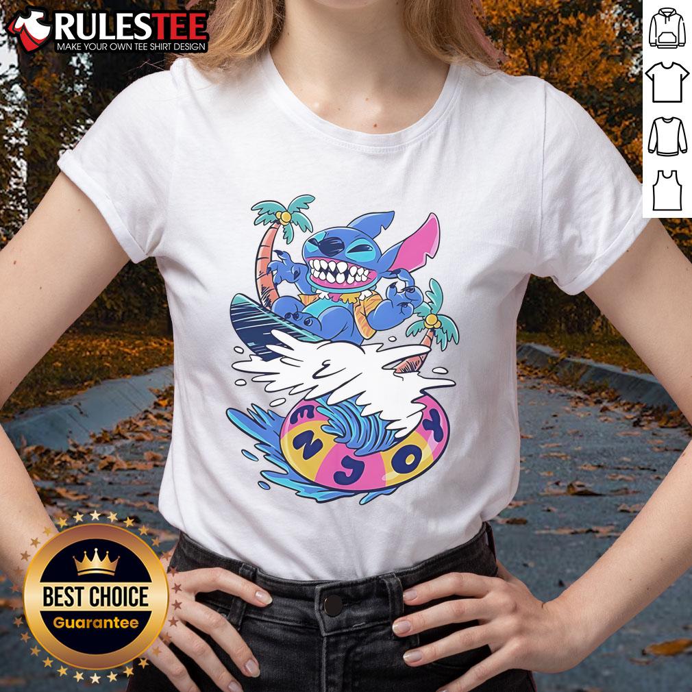 Awesome Stitch Enjoy Your Wave T-Shirt - Image 3