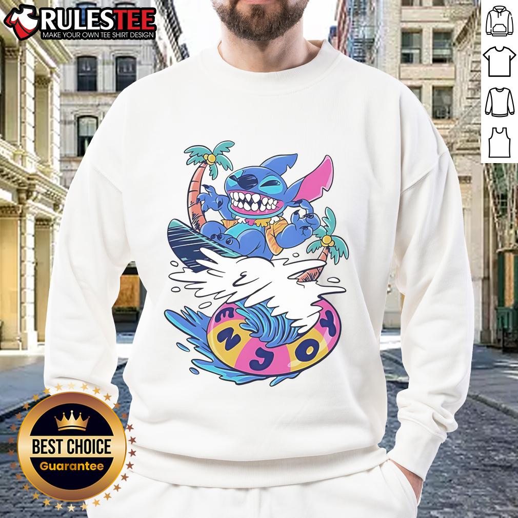Awesome Stitch Enjoy Your Wave T-Shirt - Image 5