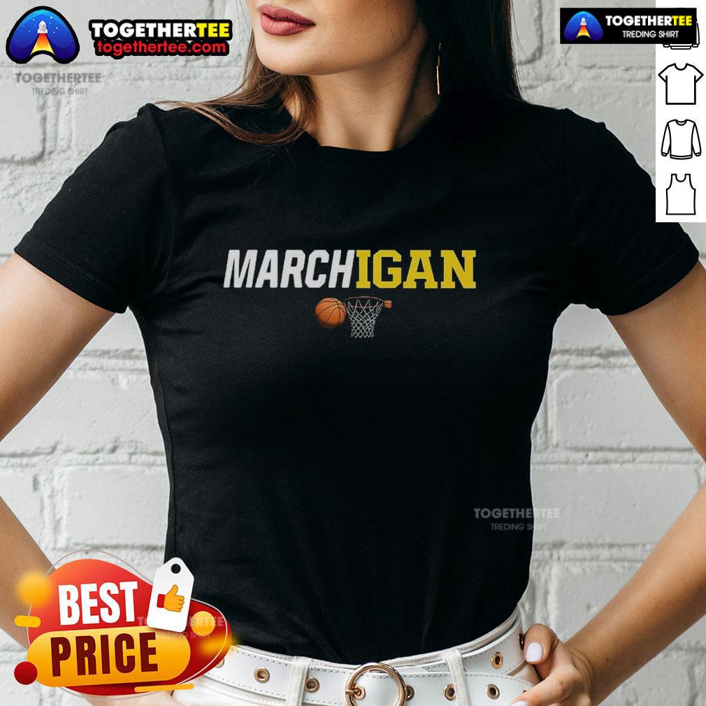 Nice Michigan Wolverines Marchigan T-Shirt - Image 3