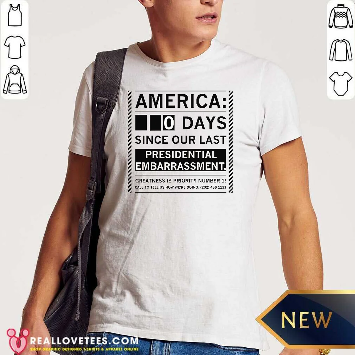 Good America 0 Days Since Our Last Presidential Embarrassment Shirt