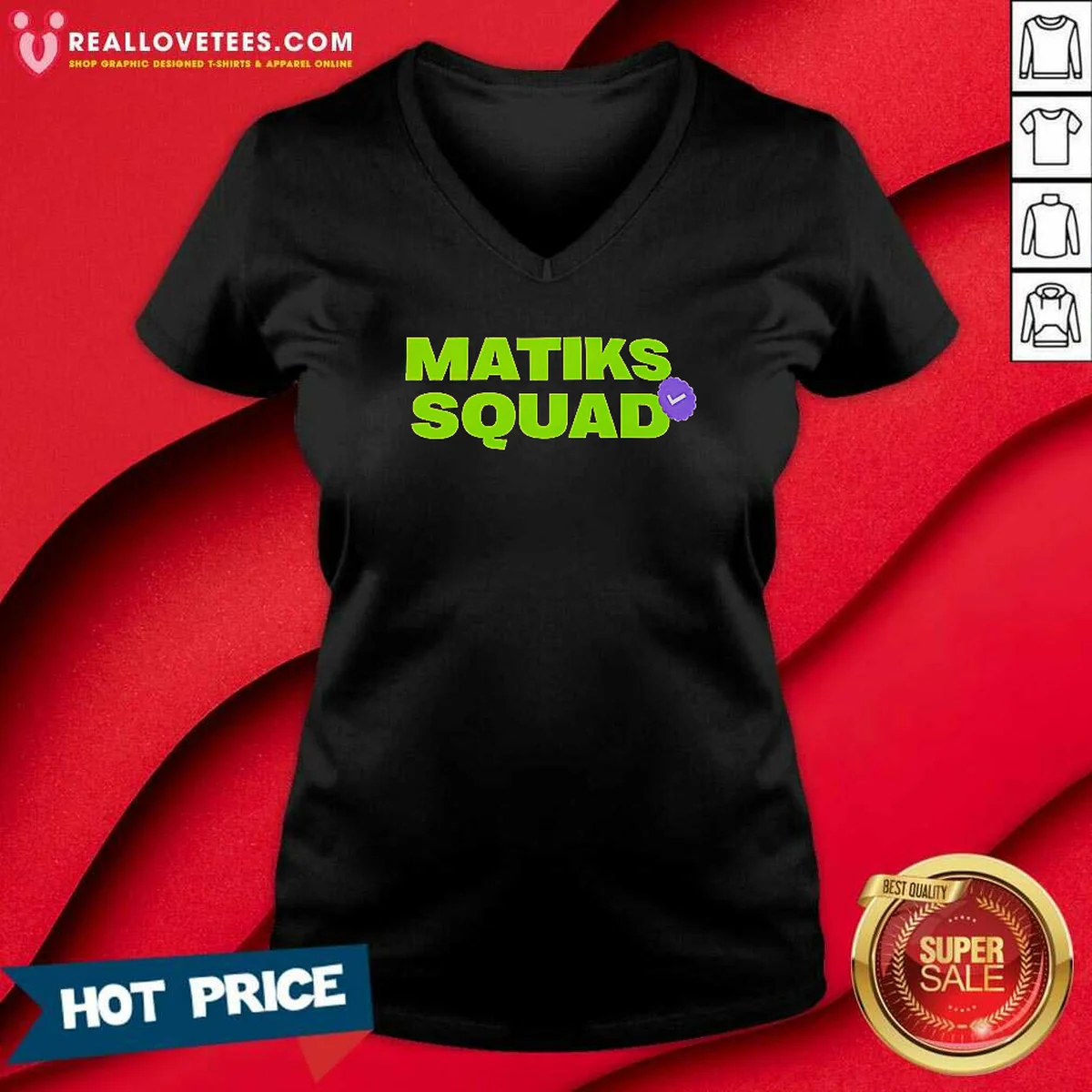Premium Matiks Squad Gaming Community Logo Shirt - Image 2