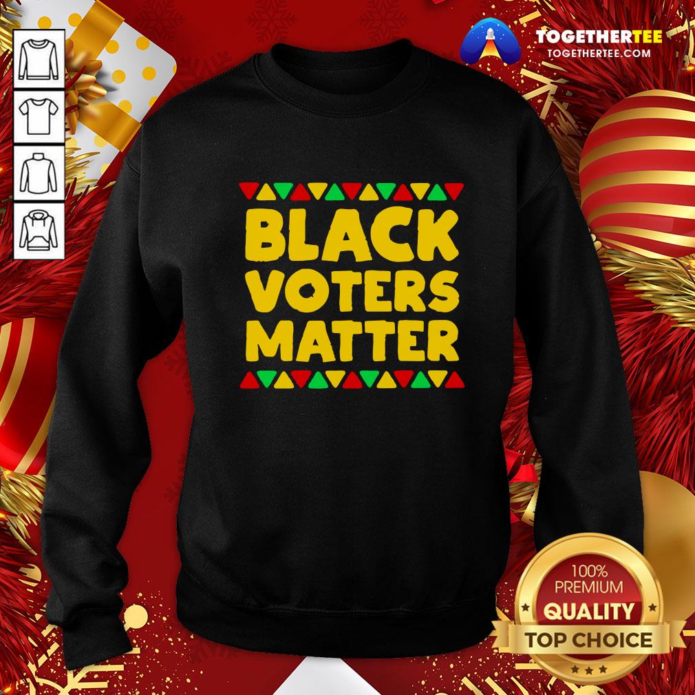 Awesome Black Voters Matter Shirt - Image 4