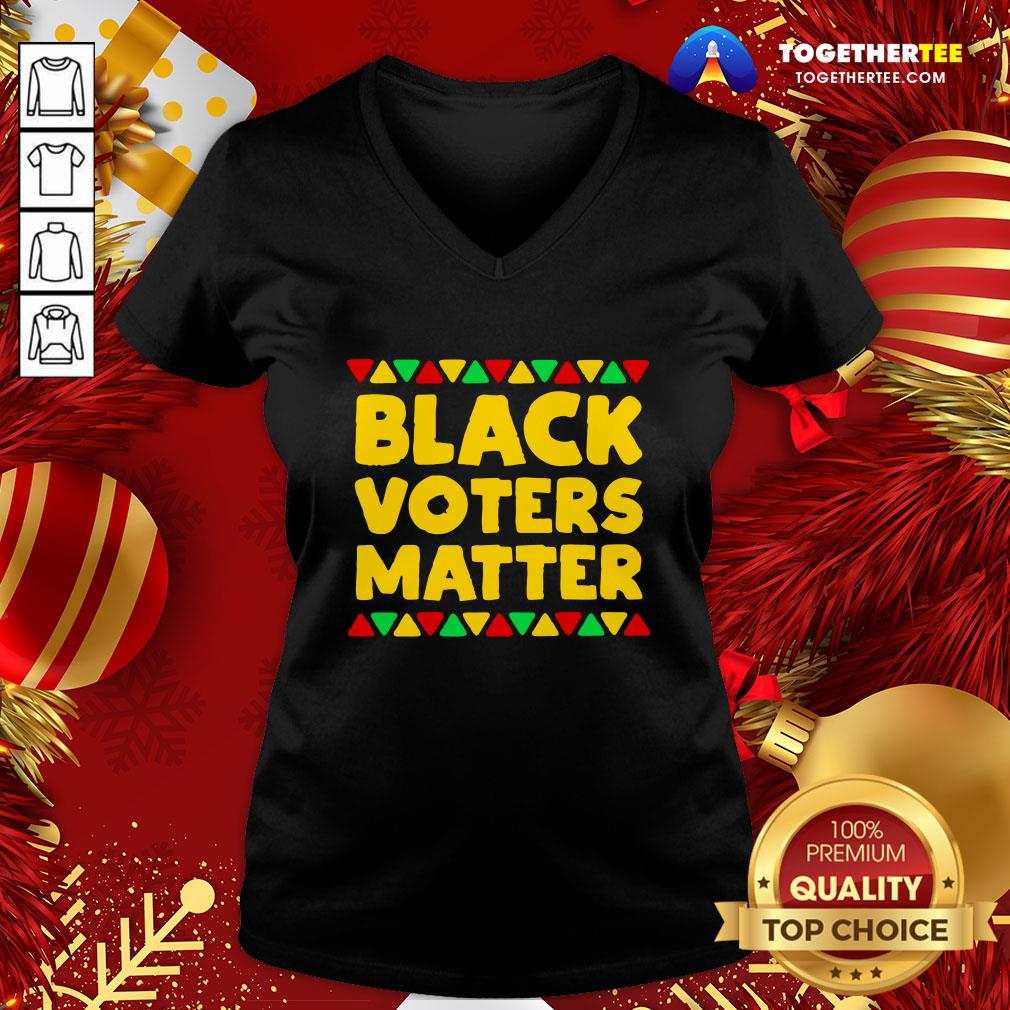 Awesome Black Voters Matter Shirt - Image 2