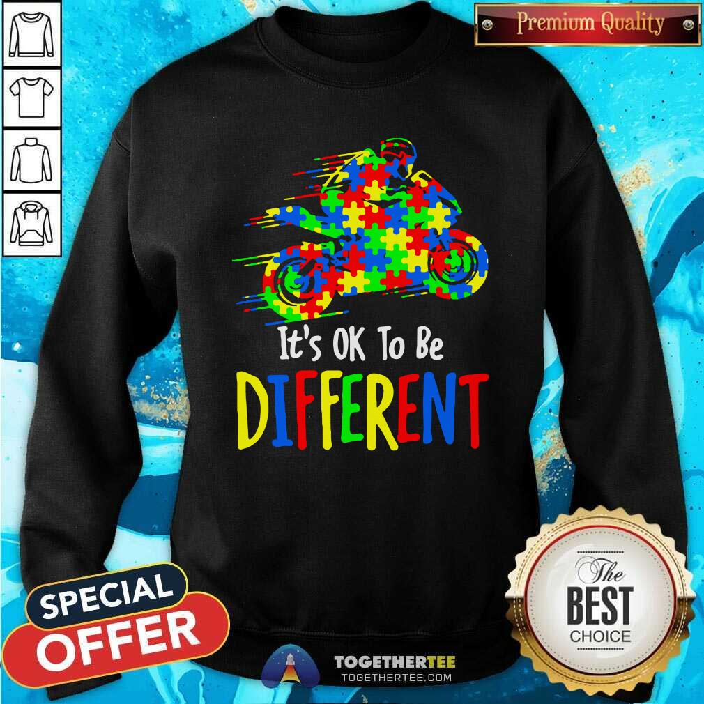 Original It Is Ok To Be Different Autism Awareness Shirt - Image 4