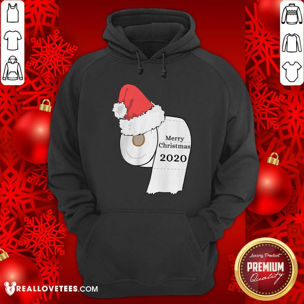 Pro Santa Hat Toilet Paper Merry Christmas 2020 Shirt - Image 3