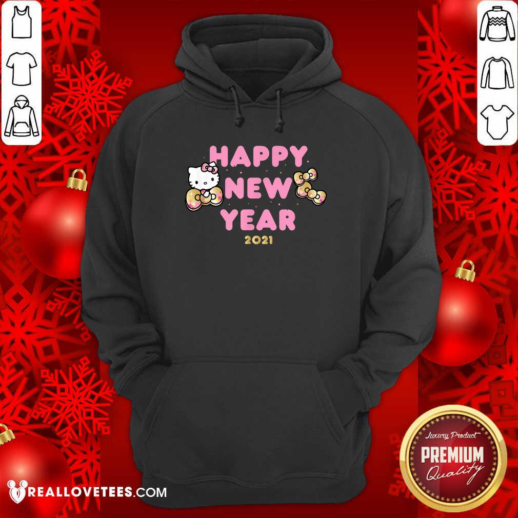 Funny Hello Kitty Happy New Year 2021 Shirt - Image 4