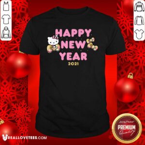 Funny Hello Kitty Happy New Year 2021 Shirt