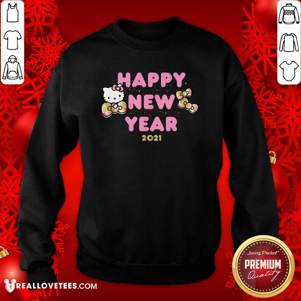 Funny Hello Kitty Happy New Year 2021 Shirt - Image 3