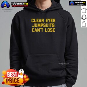 Alternative view of Hot Clear Eyes Jumpsuits Can't Lose Letter T-Shirt