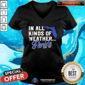 Alternative view of Pretty In All Kinds Of Weather Florida Strong T-Shirt