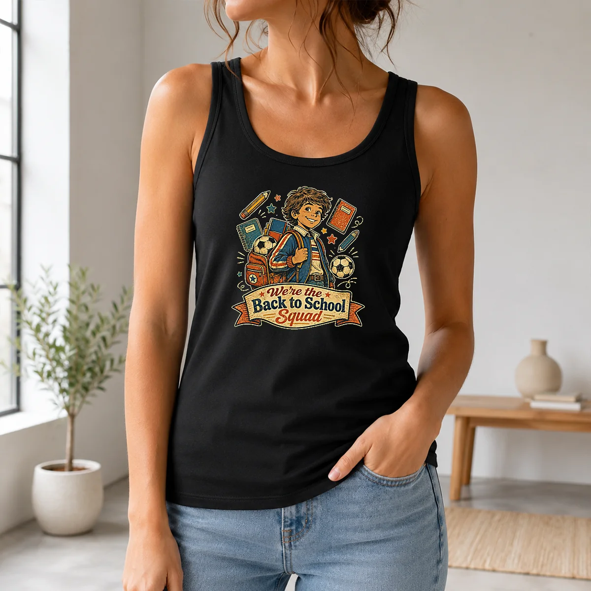 Awesome Back To School Squad Vintage For Kids Shirt - Image 3