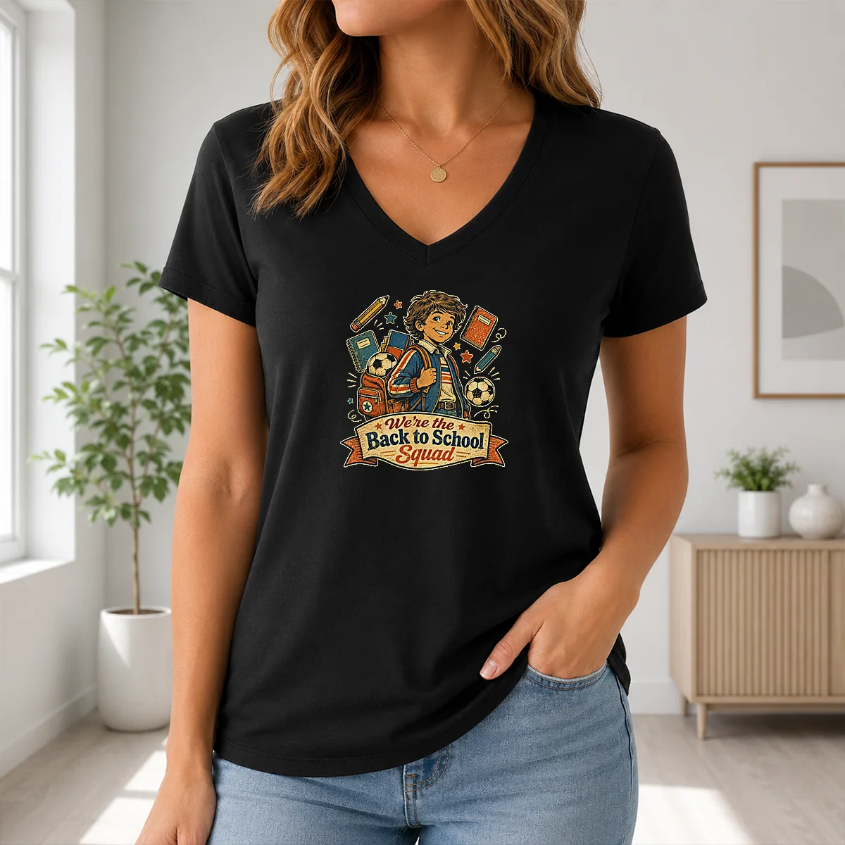 Awesome Back To School Squad Vintage For Kids Shirt - Image 2