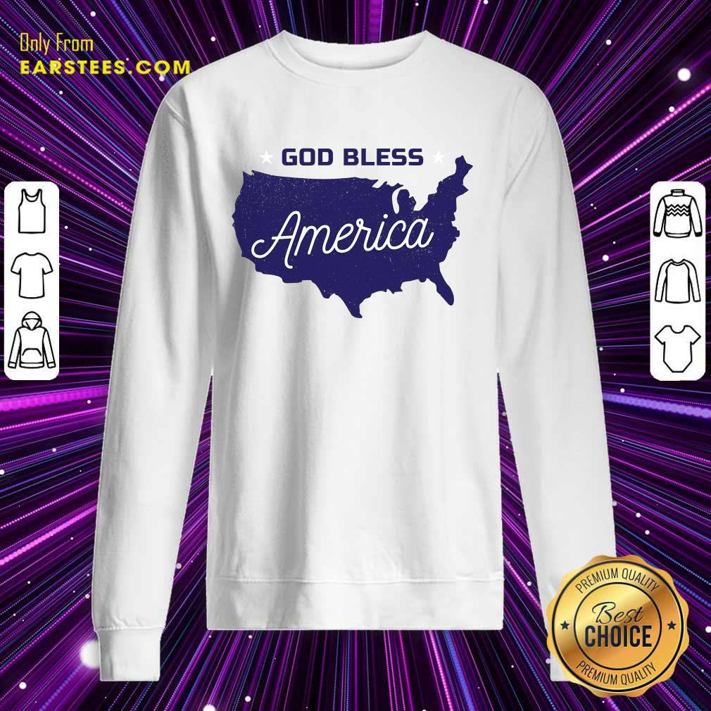 Nice God Bless America Shirt - Image 3