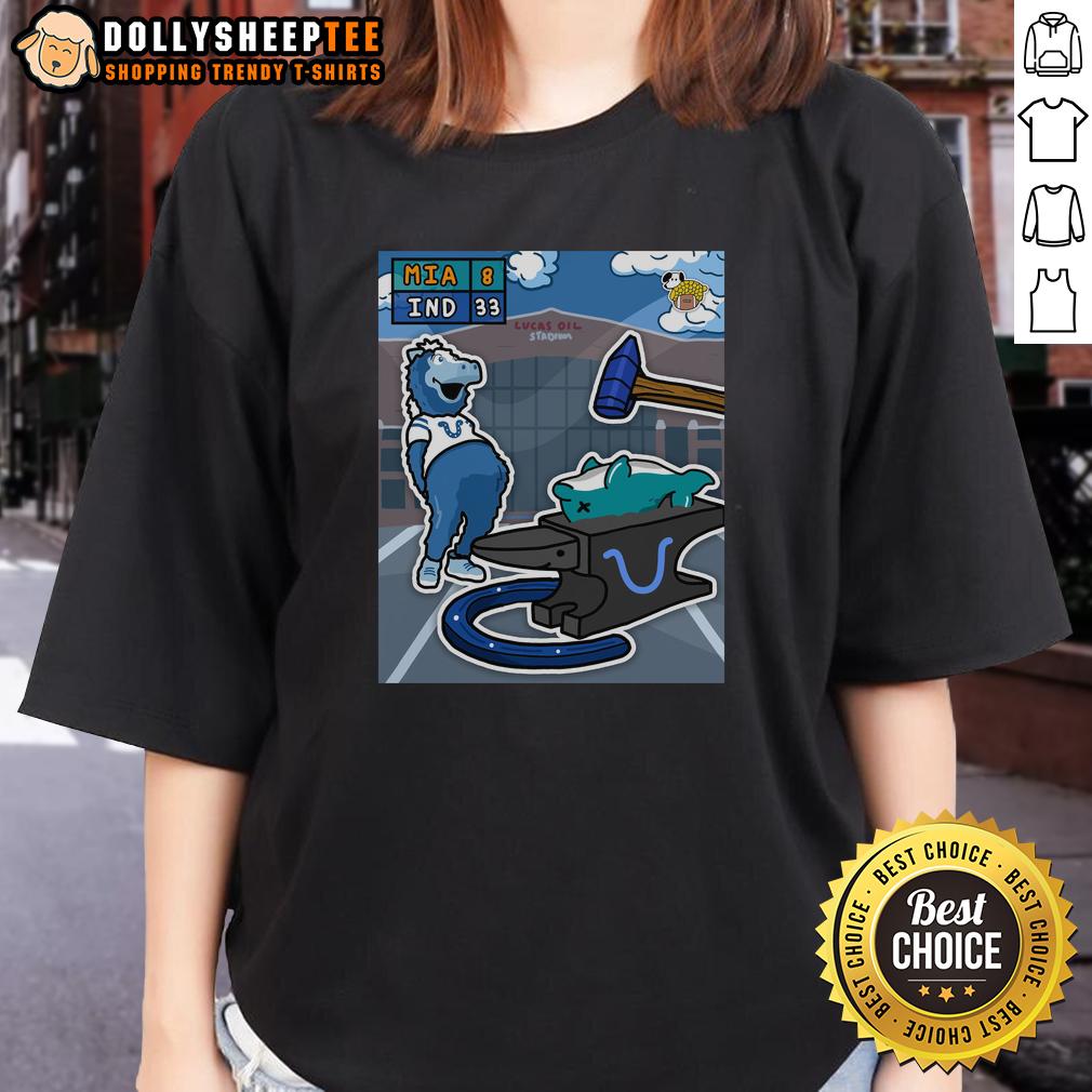 Hot Indianapolis Colts Demolish The Miami Dolphins T-Shirt - Image 3