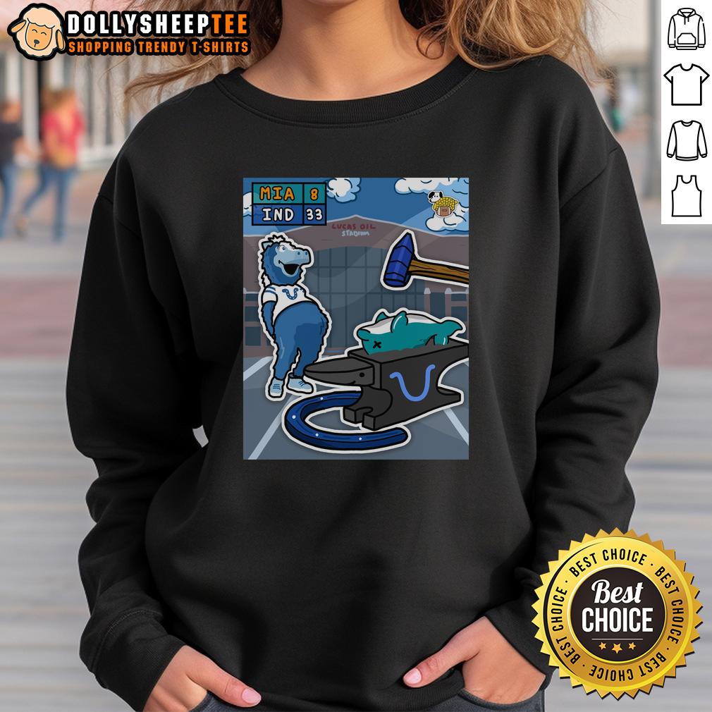 Hot Indianapolis Colts Demolish The Miami Dolphins T-Shirt - Image 5