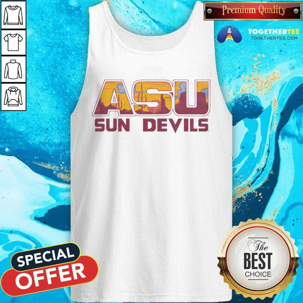 Nice ASU Sun Devils Landmark T-Shirt - Image 4