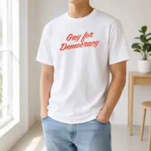 Awesome Gay For Democracy Shirt