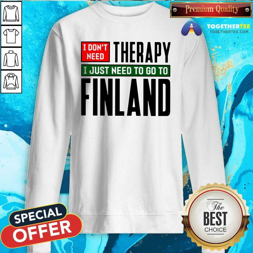 Cool I Just Need To Go To Finland Classic Shirt - Image 2