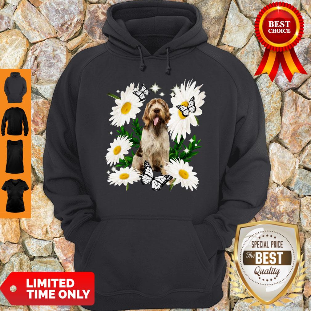 Official Spinone Italiano Daisy Flower Classic T-Shirt - Image 2