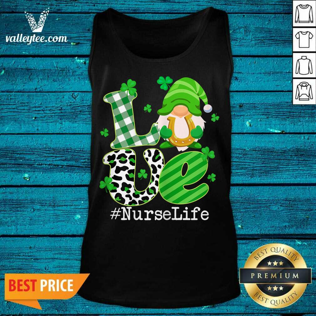 Nice Love Lucky Nurse Life St Patricks Day Shirt - Image 4