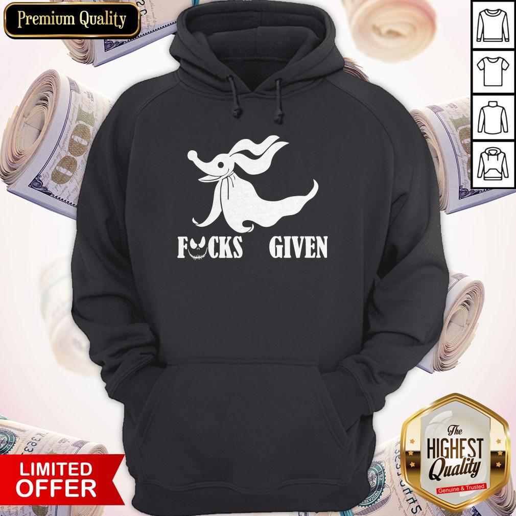 Zero Fucks Given Jack Skellington Shirt - Image 2
