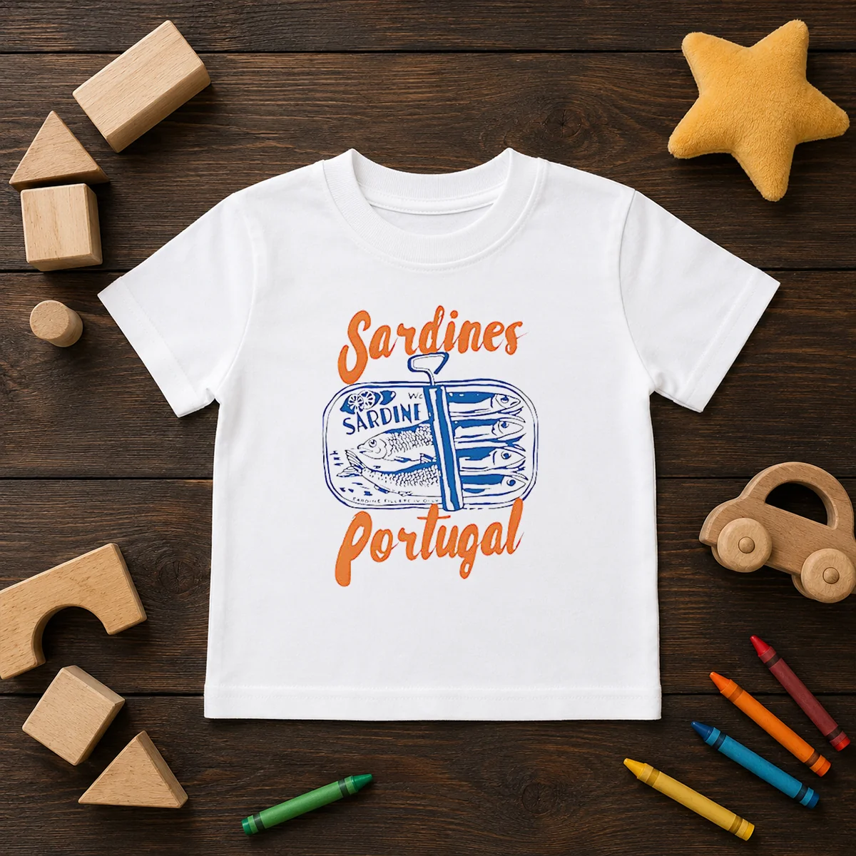 Funny Sardines Portugal Sardine Sardine Fillete In Oily Shirt - Image 7