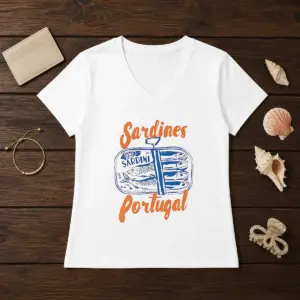 Alternative view of Funny Sardines Portugal Sardine Sardine Fillete In Oily Shirt