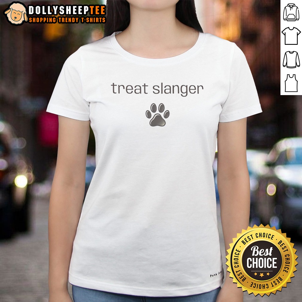 Premium Treat Slanger Footprint Shirt - Image 3