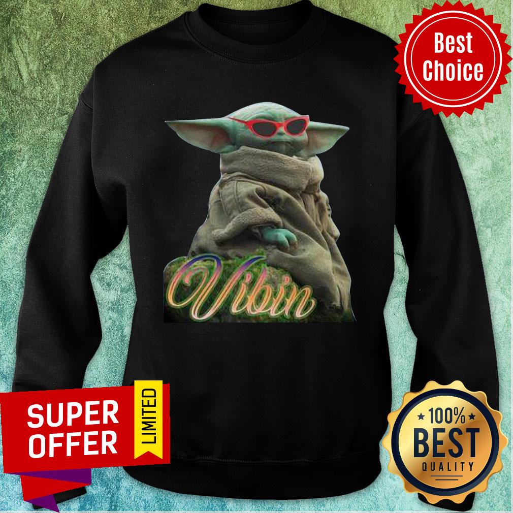 Premium Star War Baby Yoda Vibin Shirt - Image 5