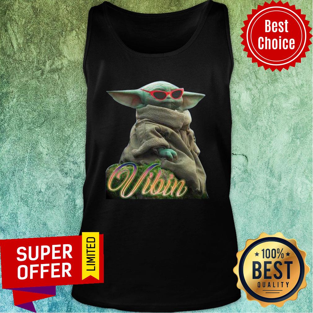Premium Star War Baby Yoda Vibin Shirt - Image 4