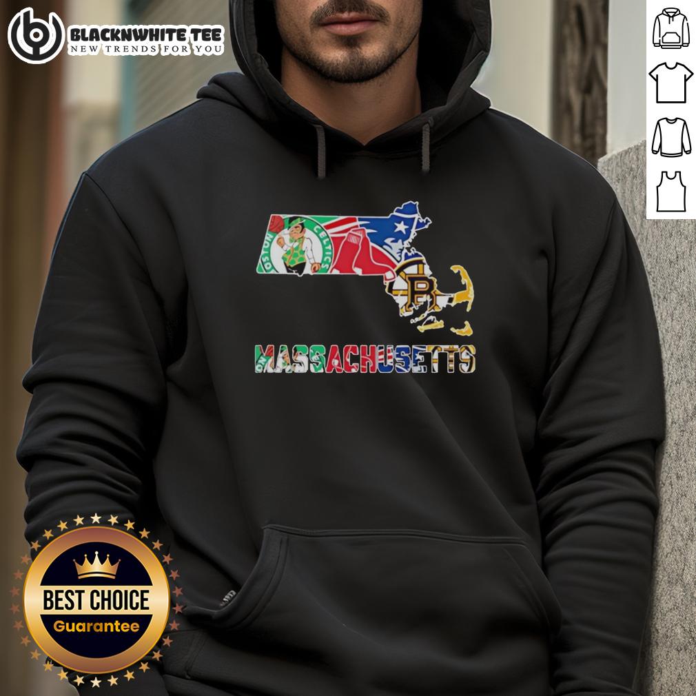 Good Massachusetts Sports Teams Graphic Transfer State T-Shirt - Image 2