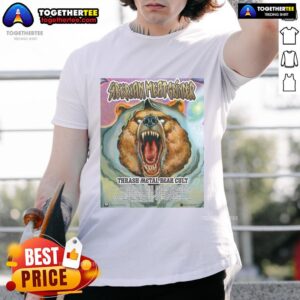 Oficial Siberian Meat Grinder Thrash Metal Bear Cult Tour 2025 Dates Tsar T-Shirt