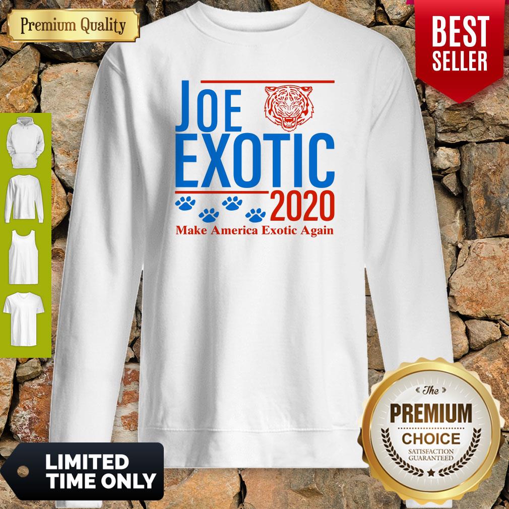 Capture Joe Exotic Tiger King Make America Exotic Again 2020 Shirt - Image 4