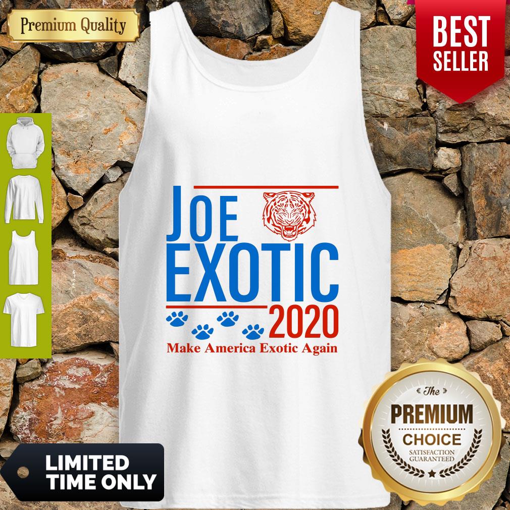 Capture Joe Exotic Tiger King Make America Exotic Again 2020 Shirt - Image 3