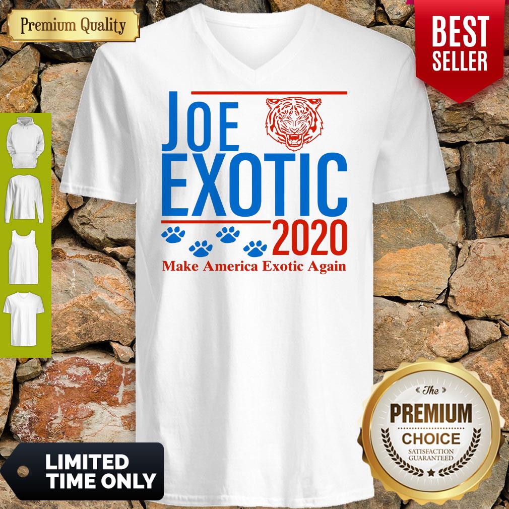 Capture Joe Exotic Tiger King Make America Exotic Again 2020 Shirt - Image 2