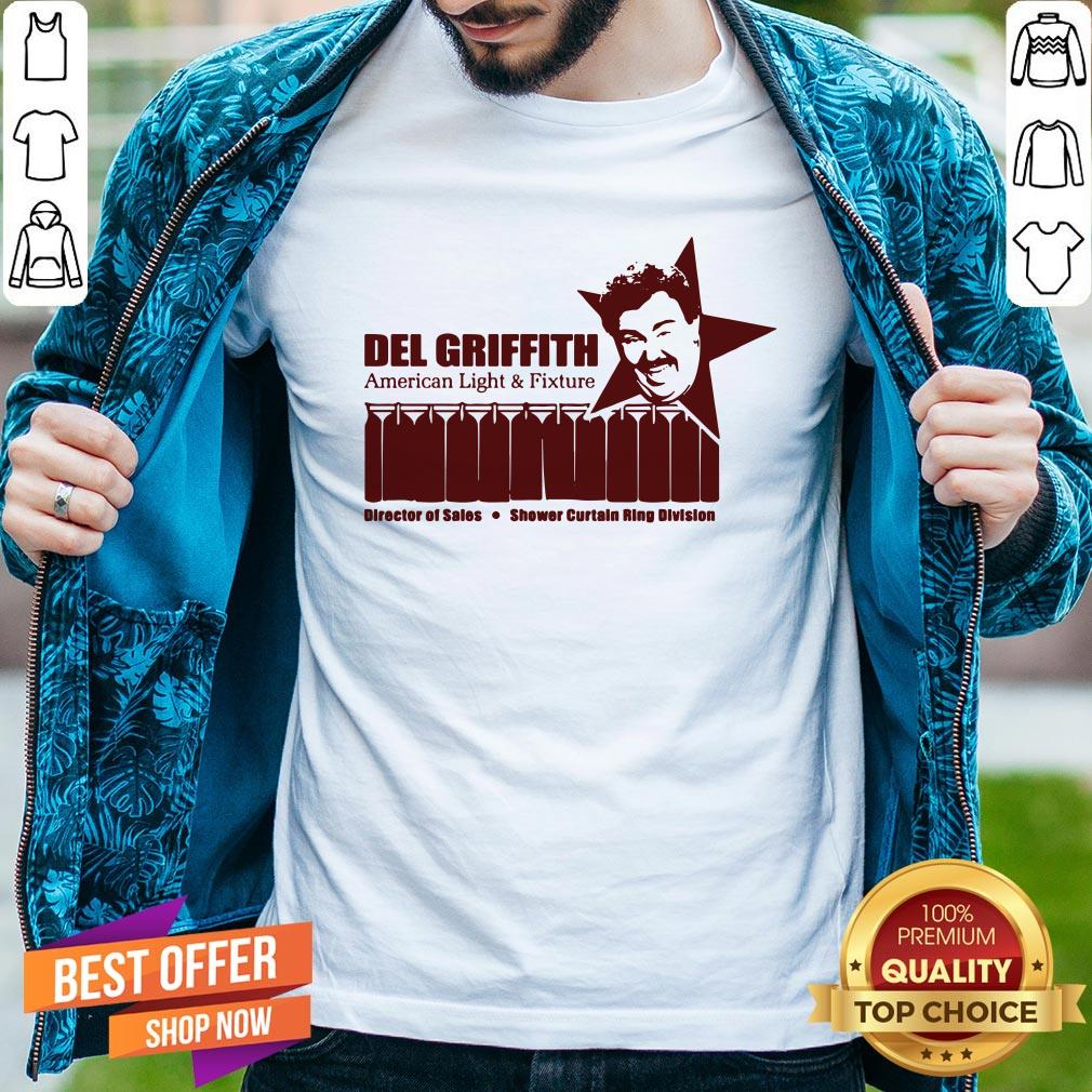 Del Griffith American Light And Fixture Director Of Sales Shower Curtain Ring Division Shirt