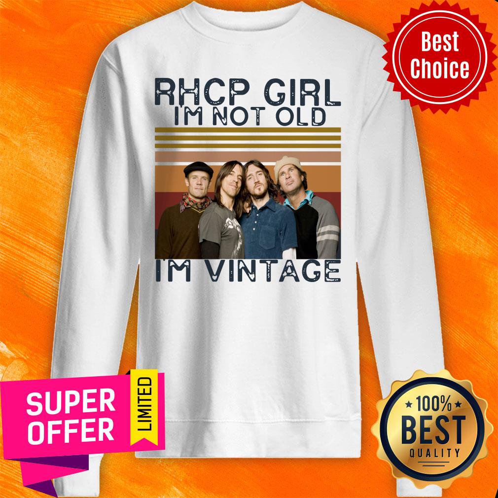 Premium Rhcp Girl I’m Not Old I’m Vintage Shirt - Image 2