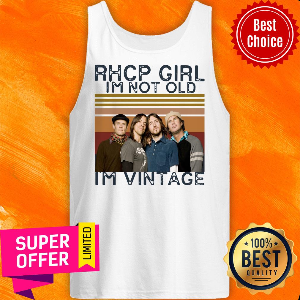 Premium Rhcp Girl I’m Not Old I’m Vintage Shirt - Image 5