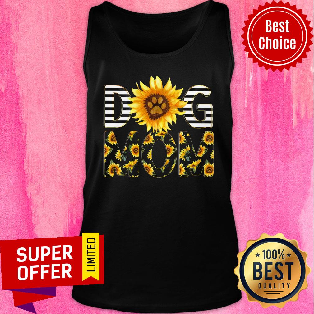 Funny Sunflower Dog Mom Shirt - Image 3