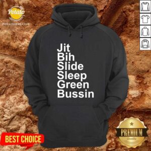 Alternative view of Jit Bih Slide Sleep Green Bussin Shirt