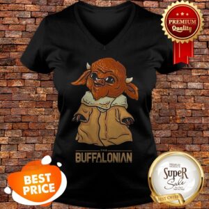 Alternative view of Official Baby Yoda The Buffalonian Star Wars Shirt