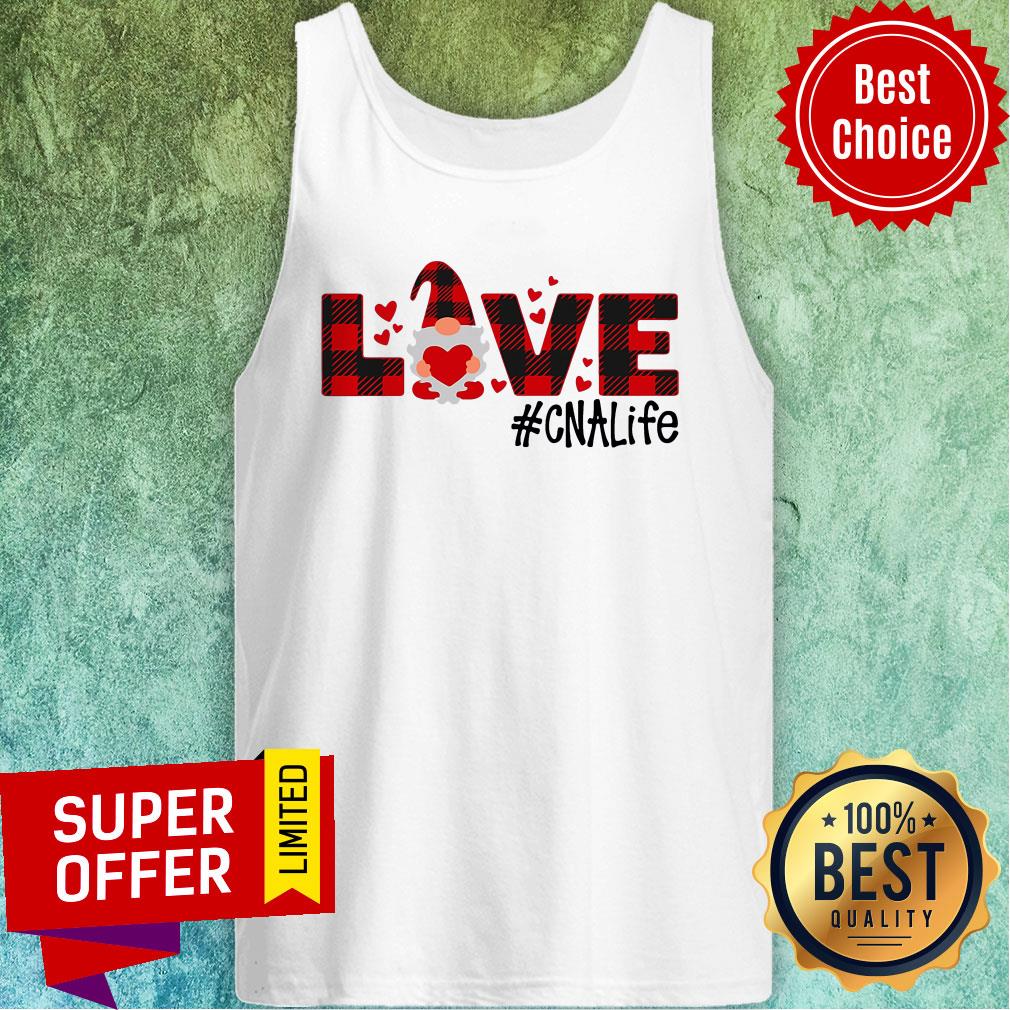 Top Gnome Love Valentine CNA Life Shirt - Image 3