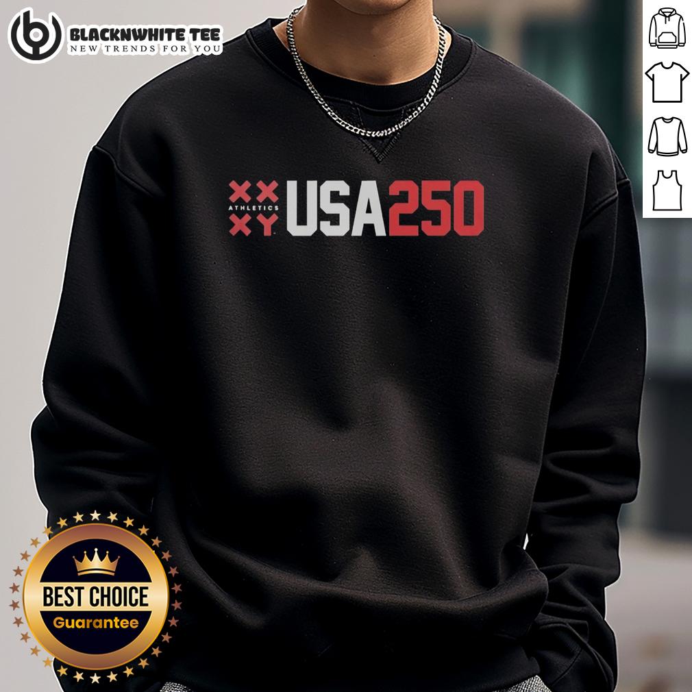 Awesome XX Athletics XY USA 250 Vintage T-Shirt - Image 5