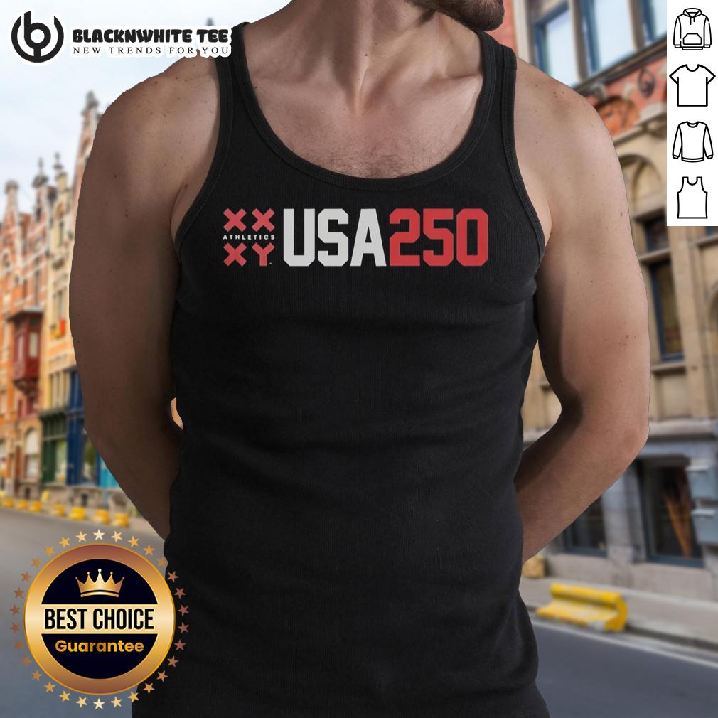 Awesome XX Athletics XY USA 250 Vintage T-Shirt - Image 4