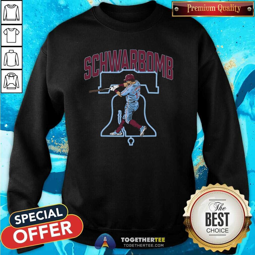 Nice Philadelphia Phillies Schwarbomb T-Shirt - Image 4