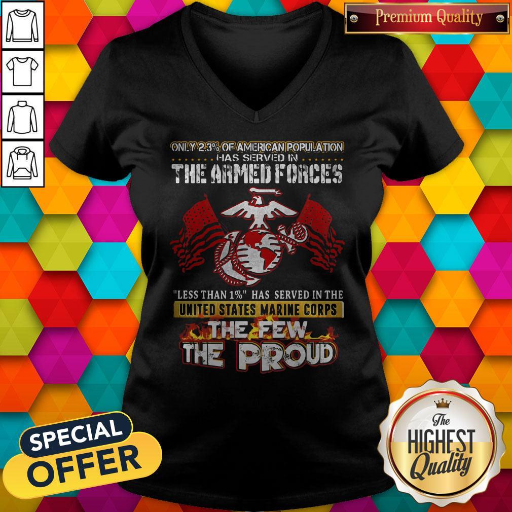 The Armed Forces The Few The Proud Fire Eagle Earth Flag Shirt - Image 2